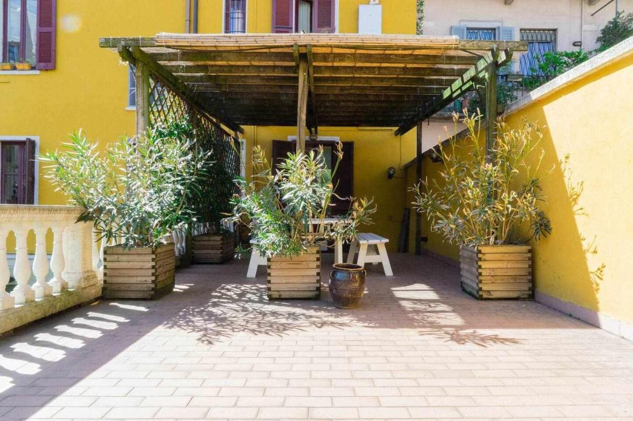 Ferienwohnung Ma08A Beautiful Flat With Terrace In Pta Nuova Mailand Exterior foto