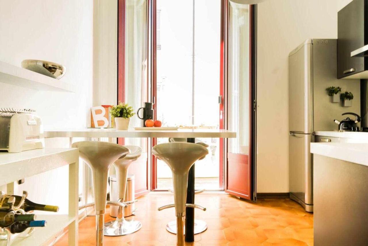 Ferienwohnung Ma08A Beautiful Flat With Terrace In Pta Nuova Mailand Exterior foto